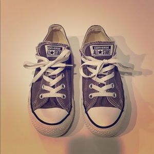 Grey Converse All Stars